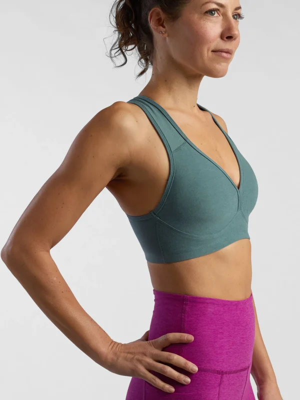 Andromeda Racerback Sports Bra>Title Nine Flash Sale