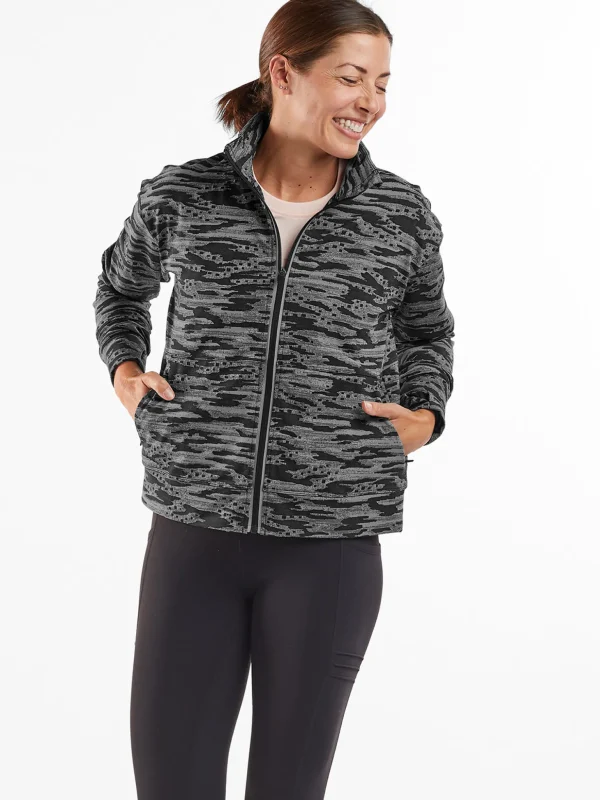 Daily Decathlon Full Zip Jacket - Headlands>Title Nine Cheap