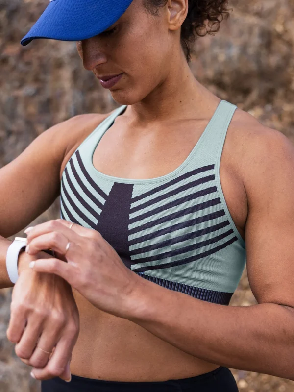 Flight Zone Racerback Sports Bra>Title Nine Outlet