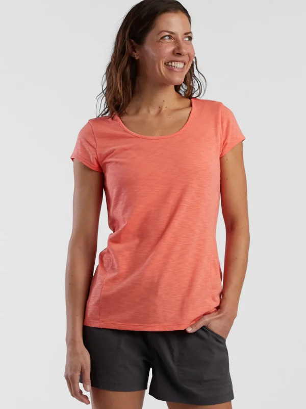 Henerala 2.0 Short Sleeve Tee - Solid>Title Nine Clearance