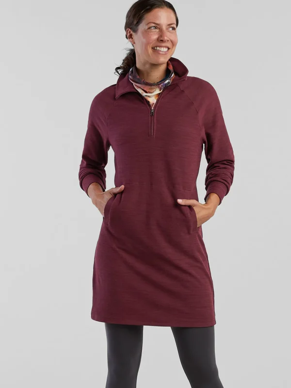 Hibernation 1/4 Zip Dress>Title Nine Shop
