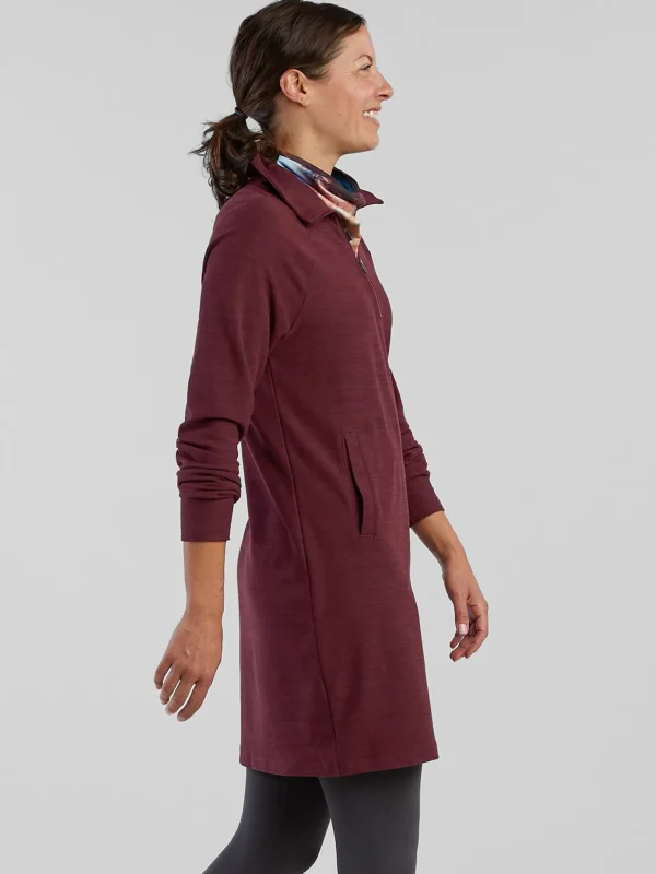 Hibernation 1/4 Zip Dress>Title Nine Shop