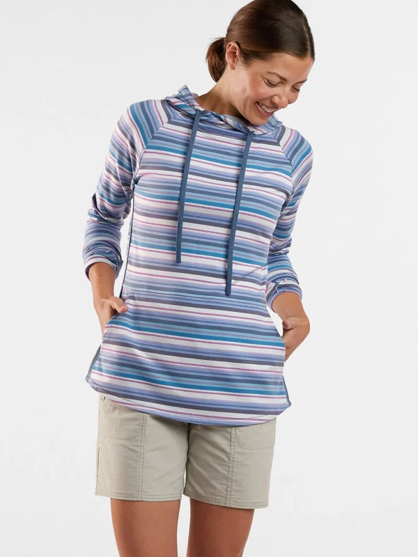 Manresa Hoodie - Horizon Stripe>Title Nine Discount