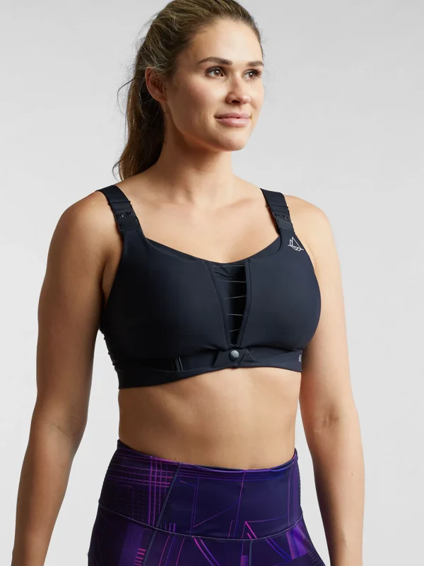 Ovation Corset-Front Sports Bra>Title Nine Store