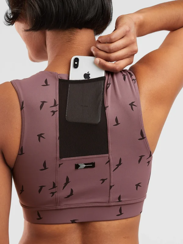 Pockito Power 2.0 Zip Front Sports Bra>Title Nine Discount