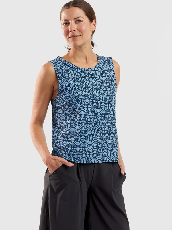 Round Trip Pocket Tank Top - Turkish Delight>Title Nine Best