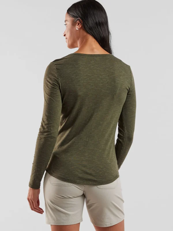 Samba V Neck Long Sleeve>Title Nine New