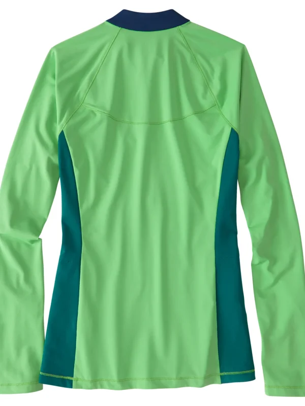 Sunbuster 1/4 Zip Long Sleeve Sun Shirt - Solid>Title Nine Clearance